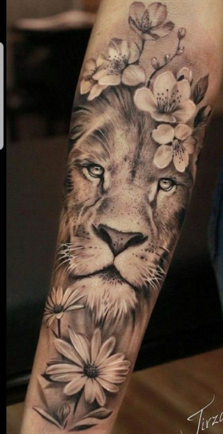 Tatuagem de Leão