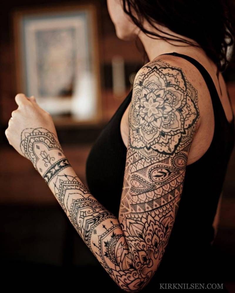 Tatuagem Blackwork