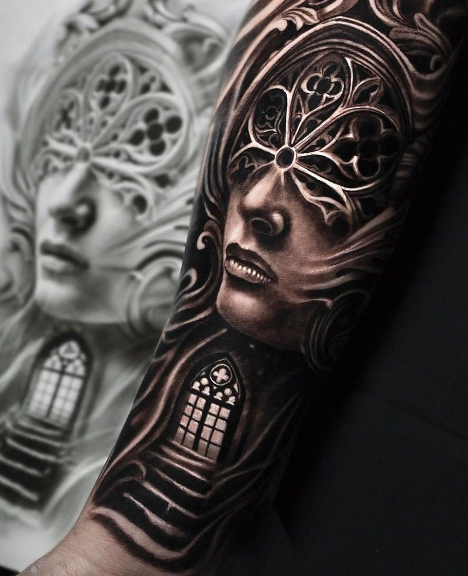Black and Grey Tattoos