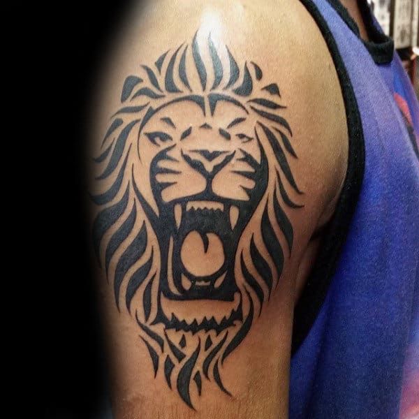 Tatuagem de Leão