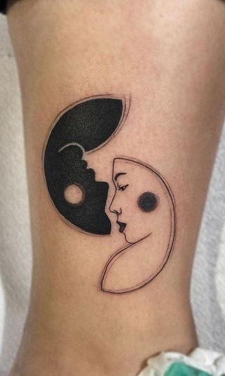 Moon Tattoo 