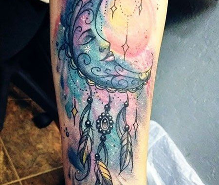 Tatuagem de apanhador de sonhos