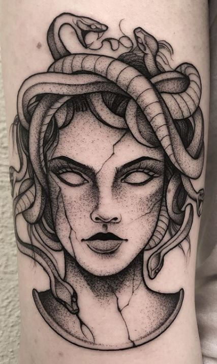 tatuagem de Medusa
