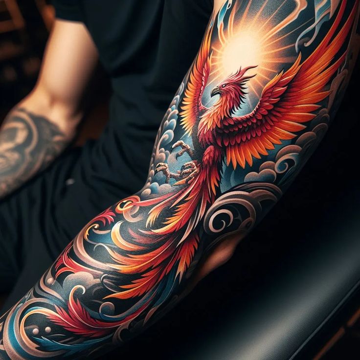 fenix tatuagem