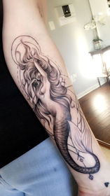 mermaid tattoo