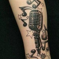 Rock and Roll Tattoos