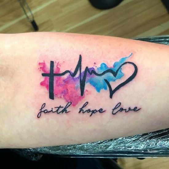 imagem de Tatuagem Fé