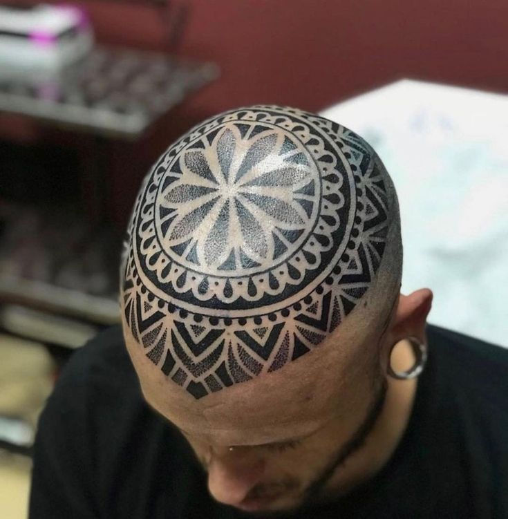 Scalp Tattoo