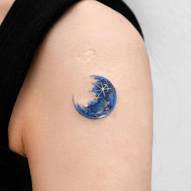 Moon Tattoo 