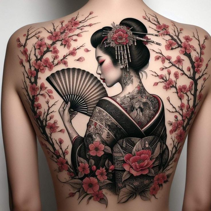 Gueixa Tatuagem