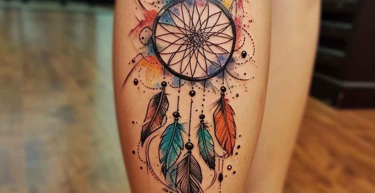 Tatuagem de apanhador de sonhos