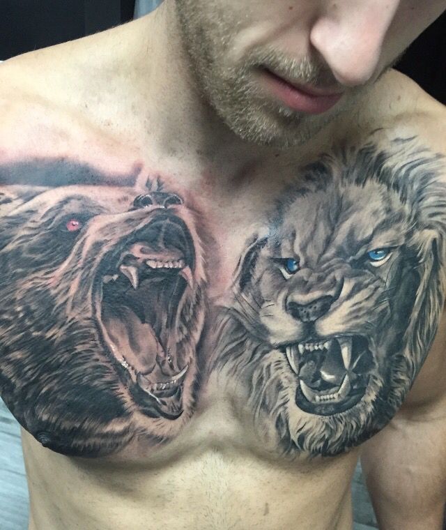 Tatuagem de Leão