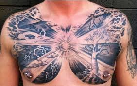 Tatuagem no Peito
