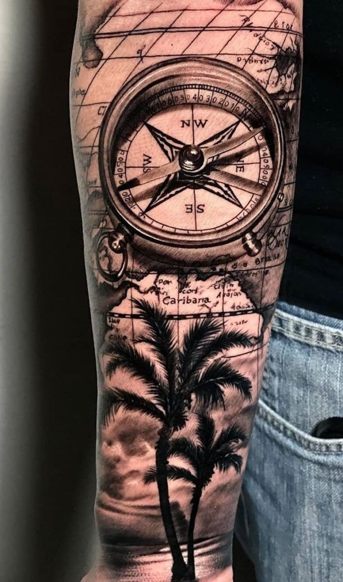 Tatuagem na Panturrilha Masculina