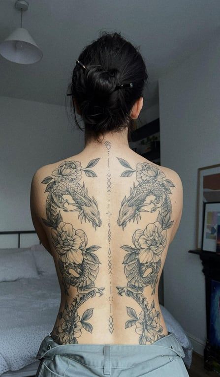 imagem de 55 Inspirações de Tatuagem nas Costas 