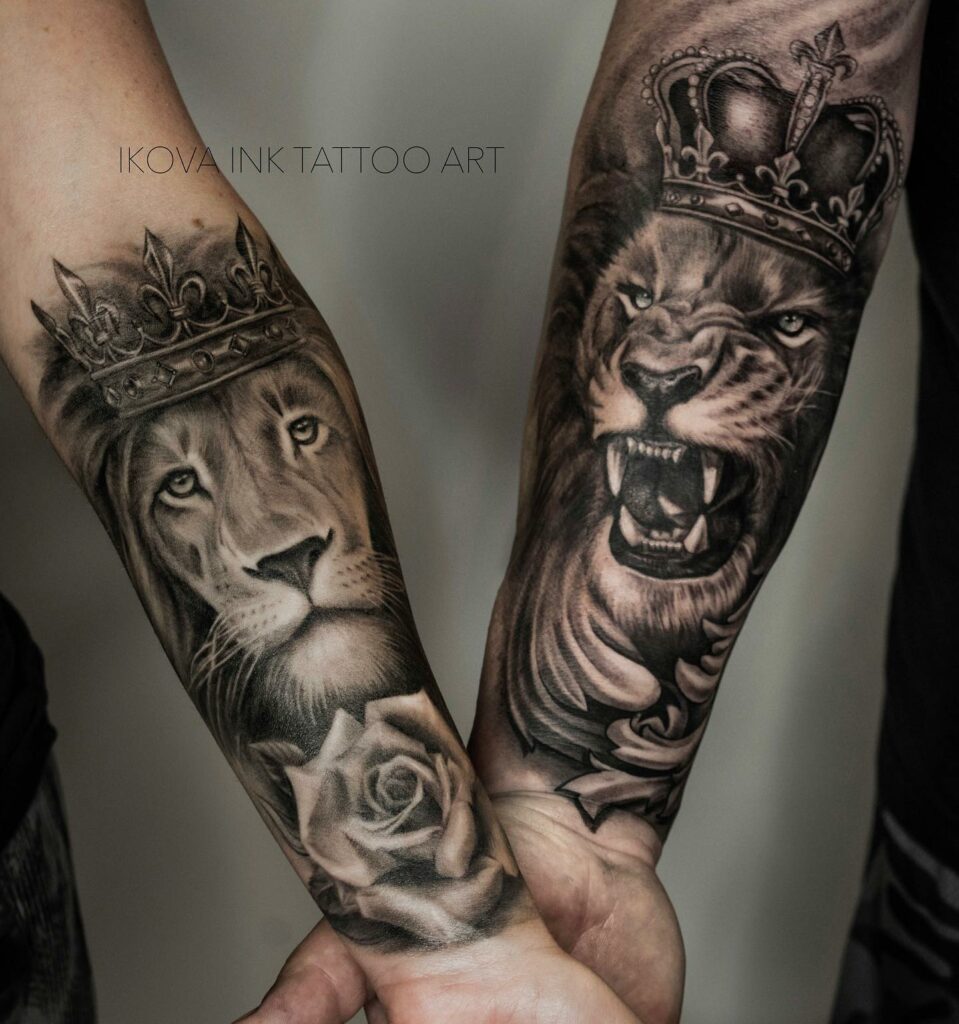 Tatuagem de Leão