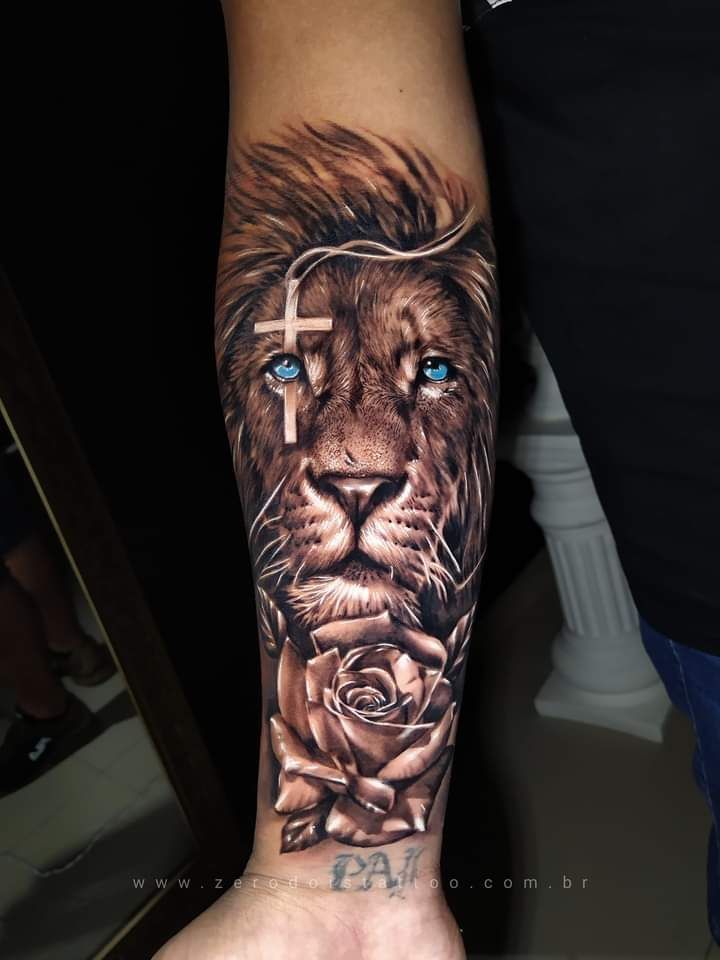Tatuagem de Leão