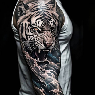 Tatuagem de Tigre