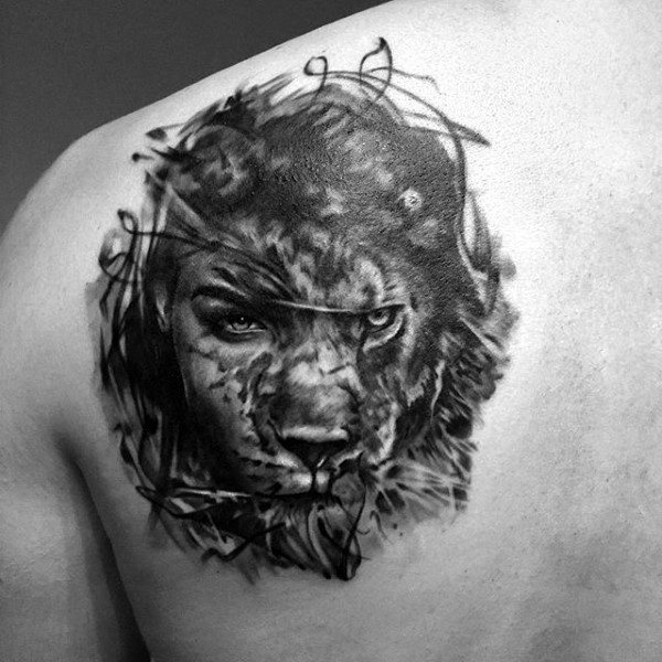 Tatuagem de Leão