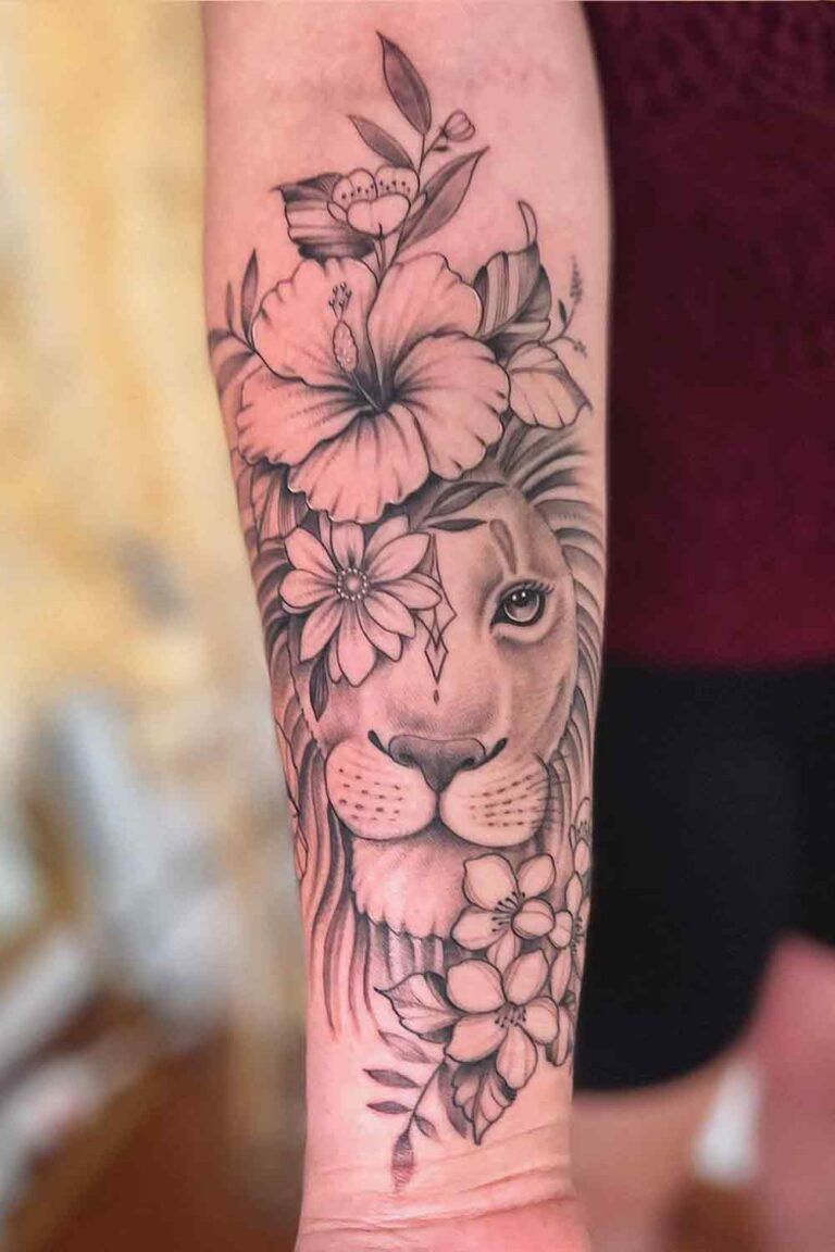 Tatuagem de Leão