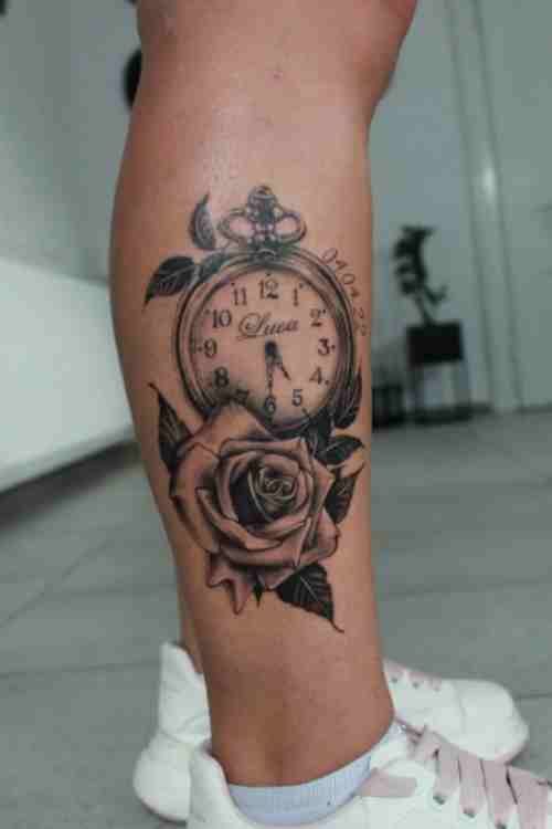 Timeless Tattoos  on legs