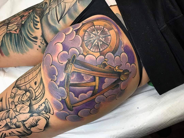 imagem de Tatuagem na Bunda Feminina