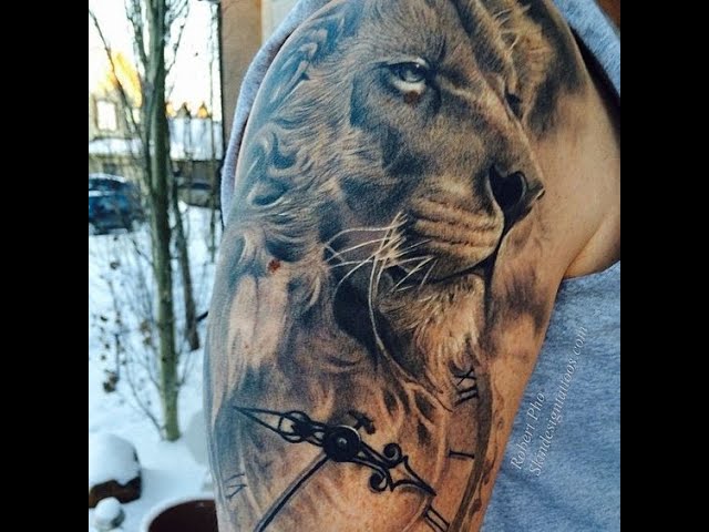 Tatuagem de Leão