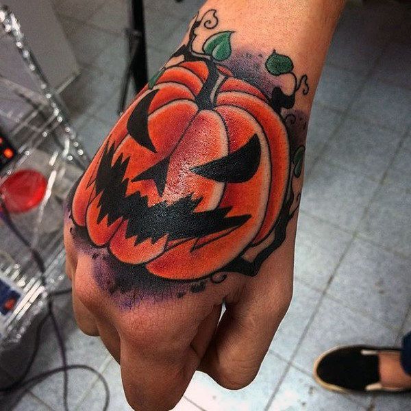 Halloween tattoo