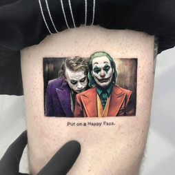 joker tattoos
