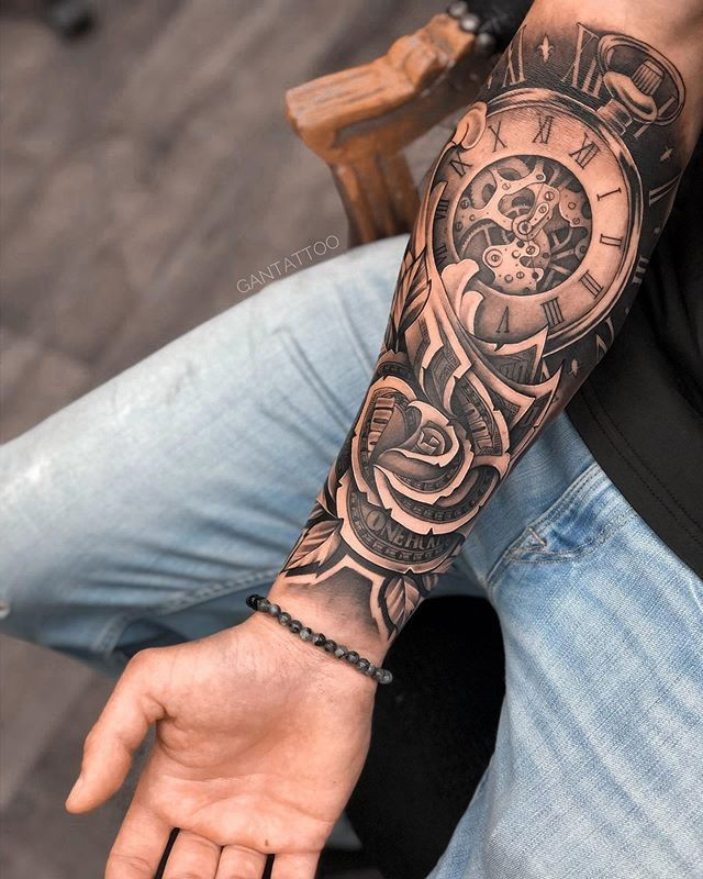70 fotos de tatuagens masculinas no antebraço: Estilos e Considerações ...