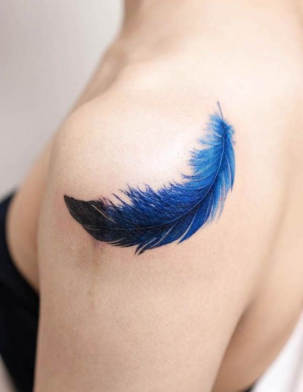 Feather Tattoo Designs