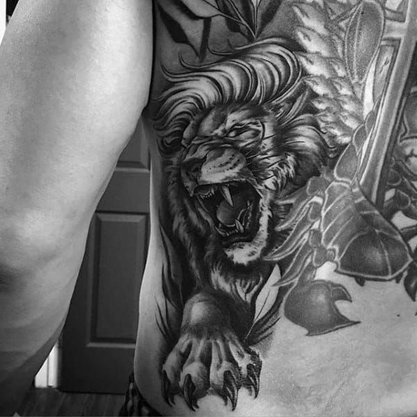 Tatuagem de Leão