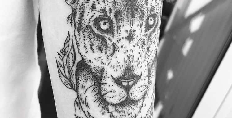 Tatuagem de Leão