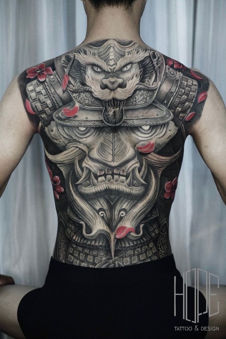 Tatuagem de Samurai