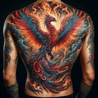 fenix tatuagem