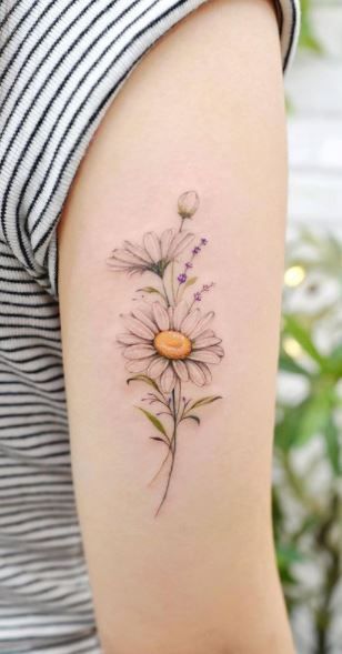 April Birth Flower Tattoos