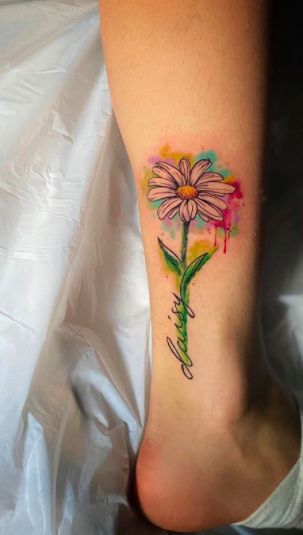 April Birth Flower Tattoos