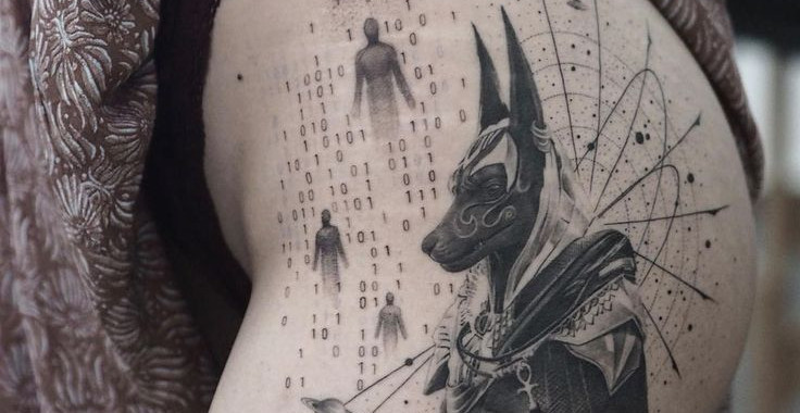 Anúbis Tatuagem 
