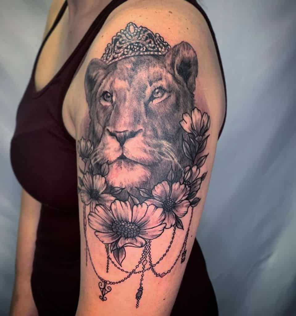 Tatuagem de Leão
