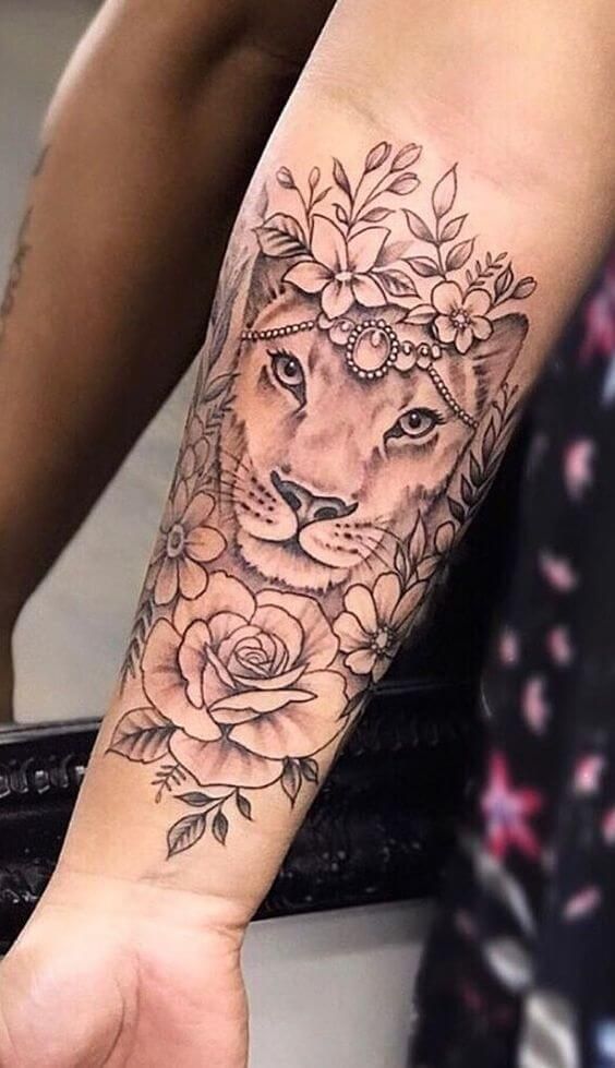 Tatuagem de Leão