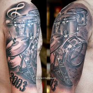 Rock and Roll Tattoos