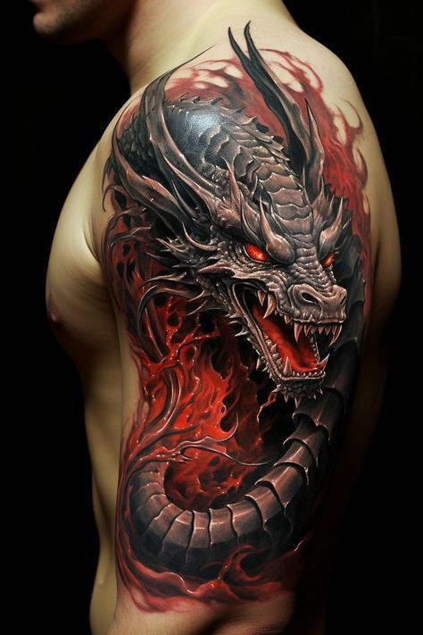 tattoo de dragão
