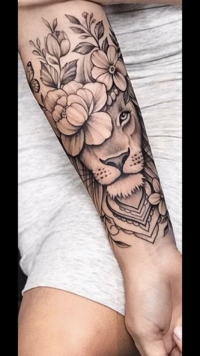 Tatuagem de Leão