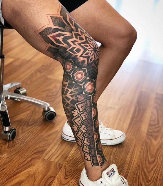 imagem de Tatuagem na Canela