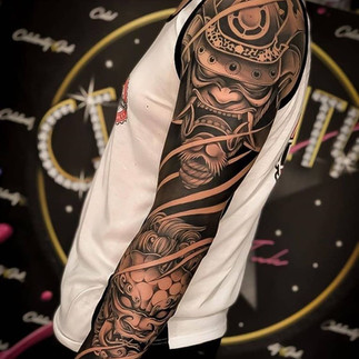 Tattoo no Braço Masculino
