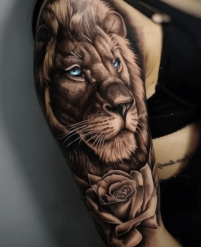 Tatuagem de Leão