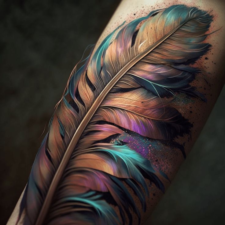 Feather Tattoo Designs