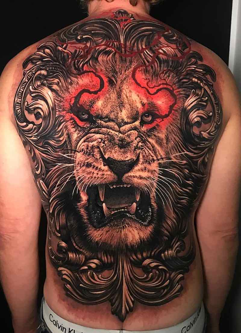 Tatuagem de Leão
