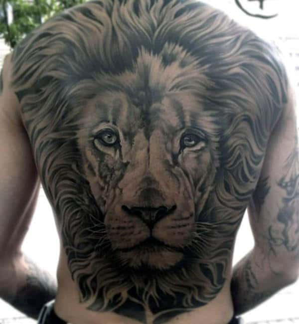 Tatuagem de Leão