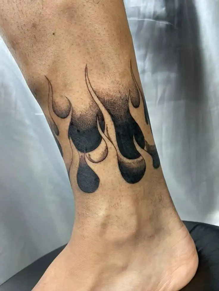 Popular Flame Tattoo